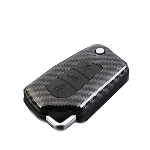 غطاء ريموت كامري مفتاح 3 زر كاربون فايبر