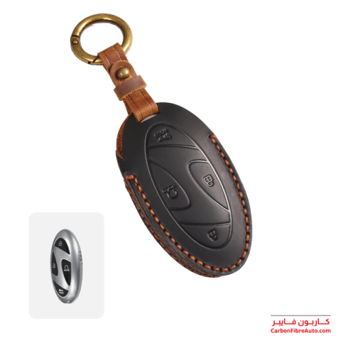 غطاء ريموت بصمة سوناتا ازيرا سانتفي توسان كونا جلد...