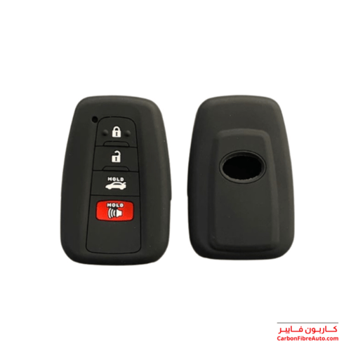 جراب ريموت كامري 2018-2024 بصمة ربل اسود