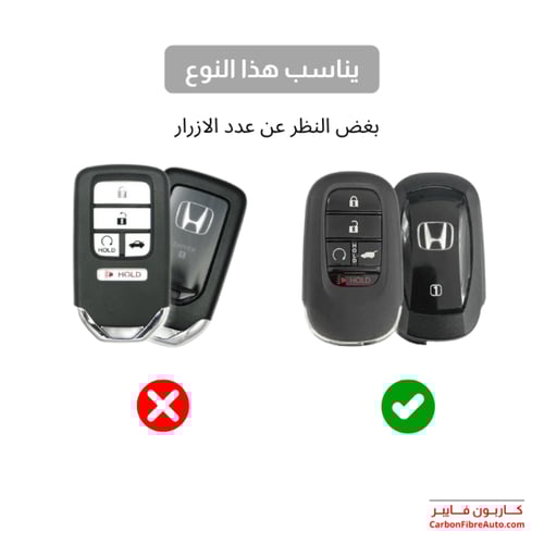 جراب ريموت هوندا جديد ربل شفاف