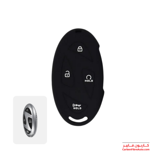 جراب ريموت هونداي الجديد شعار H ربل اسود