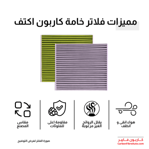 فلتر مكيف كادينزا 2017-2021 كربوني