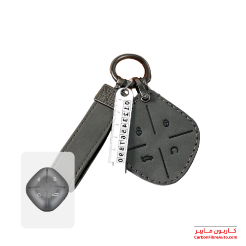 غطاء ريموت جيتور داشينغ جلد رصاصي