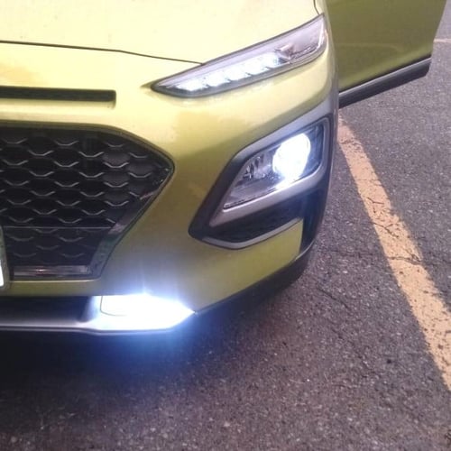 طقم انوار ليد النور الواطي H7