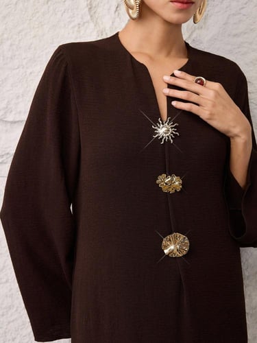 Al Najma فستان ماكسي تركي