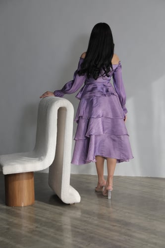 فستان طبقات - موف