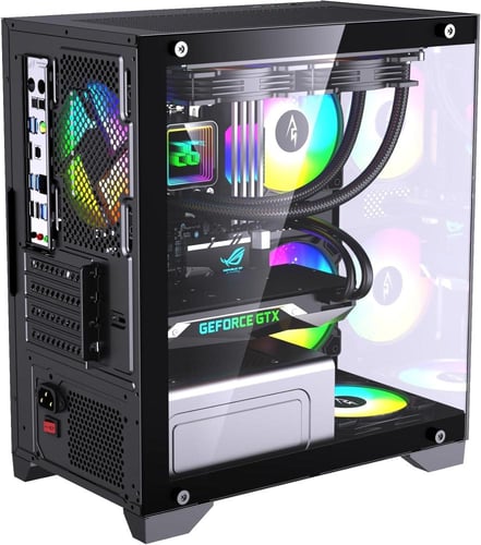 صندوق كمبيوتر العاب SUSHI 345 من سبير - (أبيض أو أ...