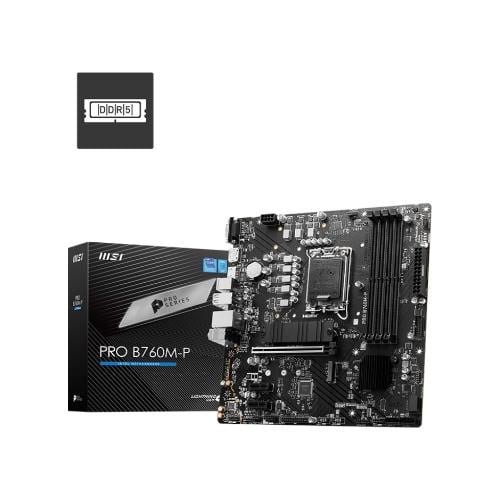لوحة ام للكمبيوتر MSI PRO B760M P LGA1700 DDR5