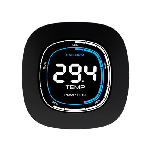 مبرد مائي 3 مراواح اسود AURA GL360 DIGITAL من شركة...