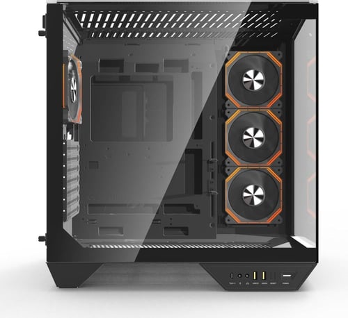DarkFlash DY470 ATX Panoramic PC Case - BLACK