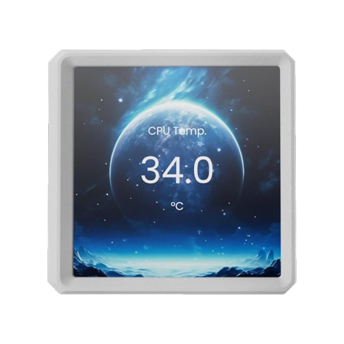 مبرد مائي 3 مراواح ابيض AURA GL360 LCD من شركة Gam...