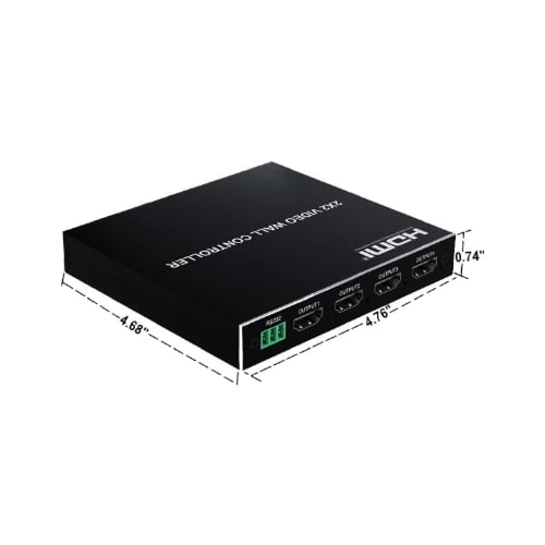 جهاز فيديو وول لتوصيل جهاز واحد بأربع شاشات