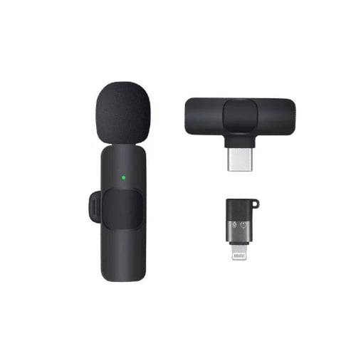 مايكرفون ديجتال لاسلكي K8 مع وصلة للايفون