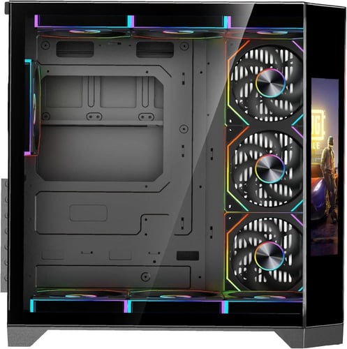 صندوق DOST60PLUS ARGB ATX من SPEAR مع شاشة جانبية...