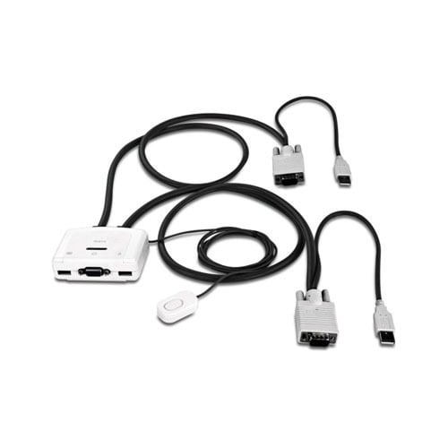 محول KVM مع منفذين يو اس بي TK-217i من TRENDnet