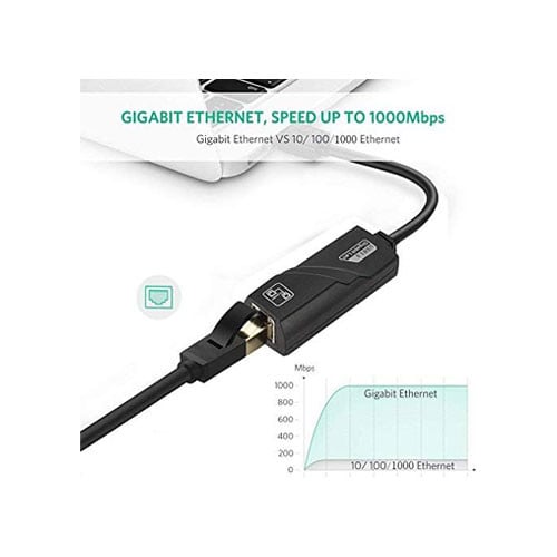ن نيوفينت محول USB 3.0 الى ايثرنت، محول جيجابت ايث...