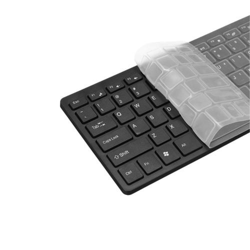 ماوس وكيبورد ميني وايرلس وحماية سلكون للكيبورد عرب...