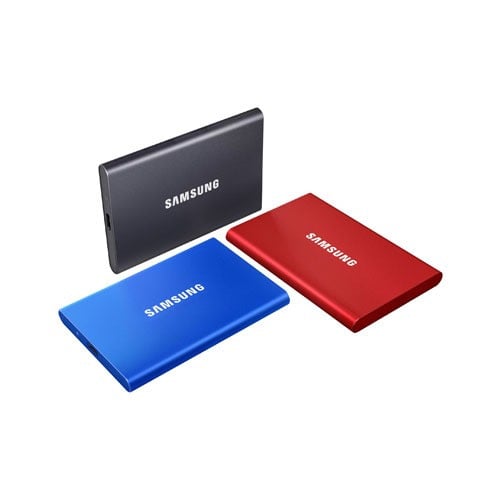 هارد ديسك خارجي SSD T7 من شركة سامسونج
