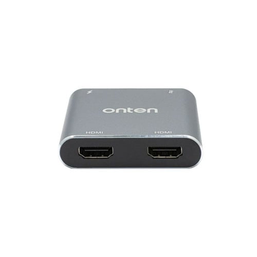 محول من Type-C الى منفذين HDMI من شركة Onten