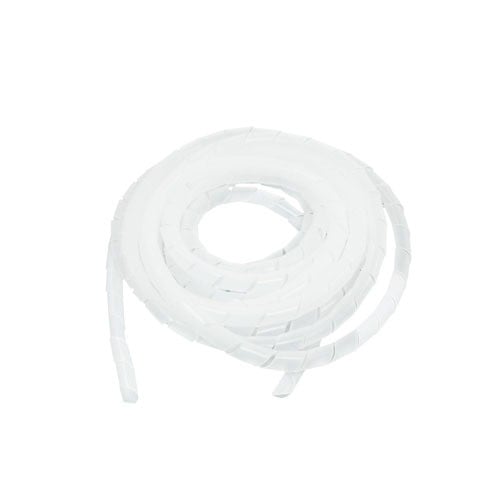 حامي ومنظم اسلاك بطول 10 متر باللون الابيض