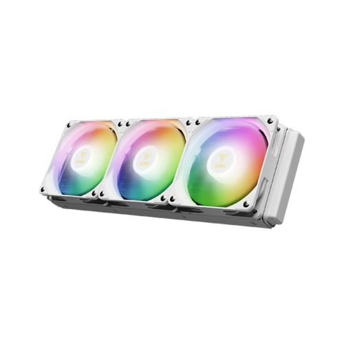 مبرد مائي 3 مراواح ابيض AURA GL360 DIGITAL من شركة...