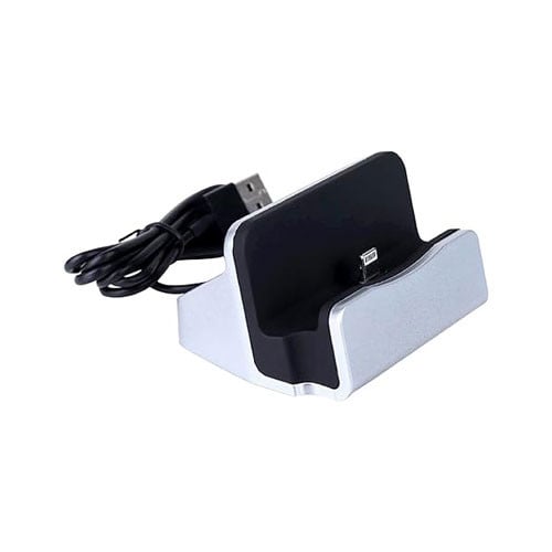 منصة شحن وتزامن لايتنج للايفون والايباد مع كابل شح...