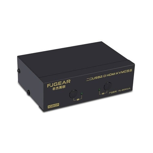 قسام اتش دي لتشغيل جهازين كمبيوتر على شاشة