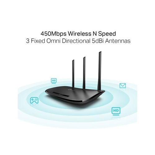 راوتر لاسلكي TL-WR940N بسرعة 450 ميجابت في الثانية