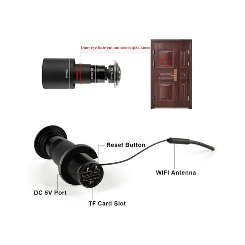 كاميرا العين السحرية واي فاي