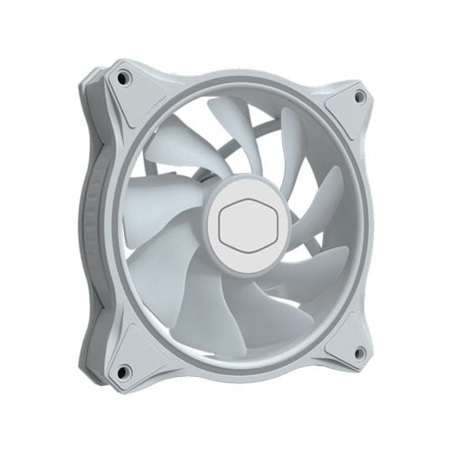 طقم مراوح MasterFan 3n1 MF120 Halo White Edition م...