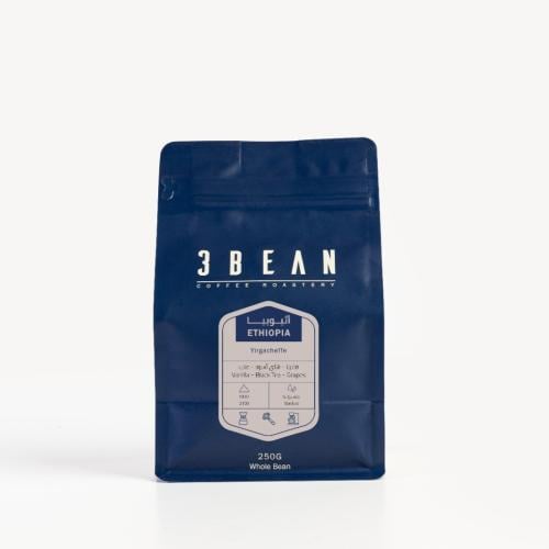 محمصة ثري بين اثيوبيا يرقاتشف 250g