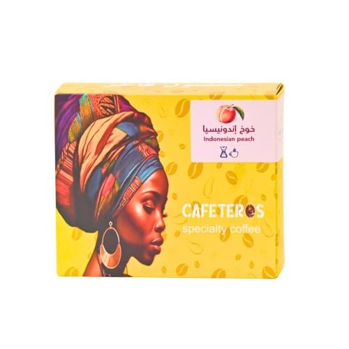 قهوة مختصة كافيتروز اندونيسيا خوخ 125 جرام فاخر