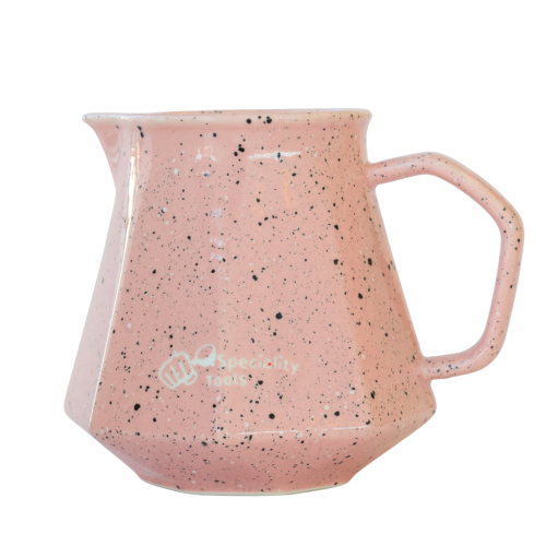 سيرفر قهوة سيراميك قرنفلي (580 مل)