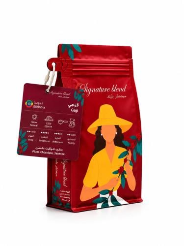 محمصة سجنتشر بليند - اثيوبيا قوجي 250g