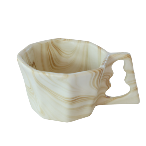 كوب ثماني الأضلاع من سبشالتي تولز ابيض 200 مل