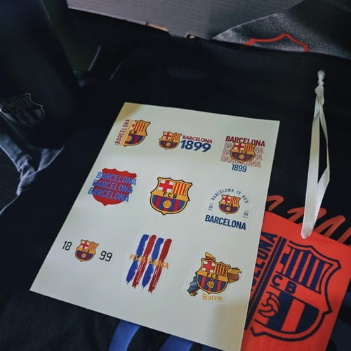 بكج برشلونة بطل السوبر