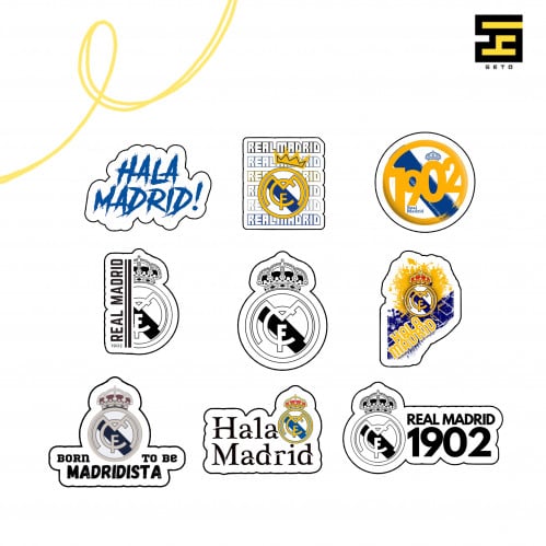 ستيكرات-نادي ريال مدريد
