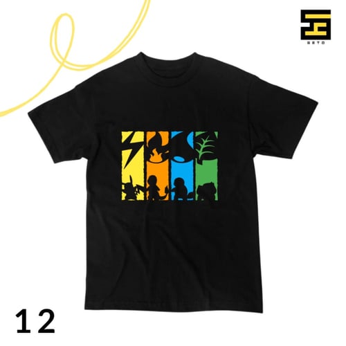 تيشيرتات-شخصيات بوكيمون