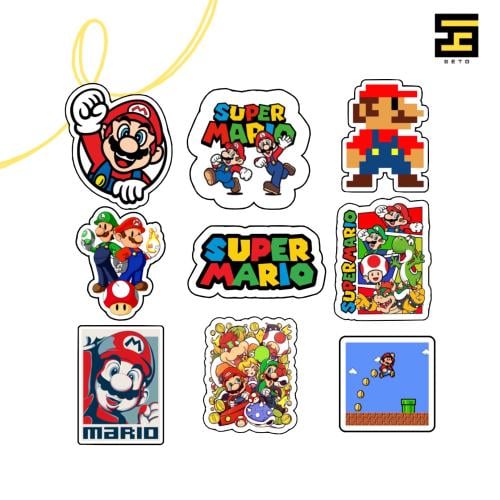 ستيكرات-سوبر ماريو