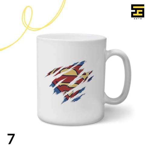 اكواب-سوبر مان