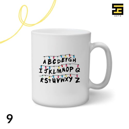 اكواب-Stranger Things
