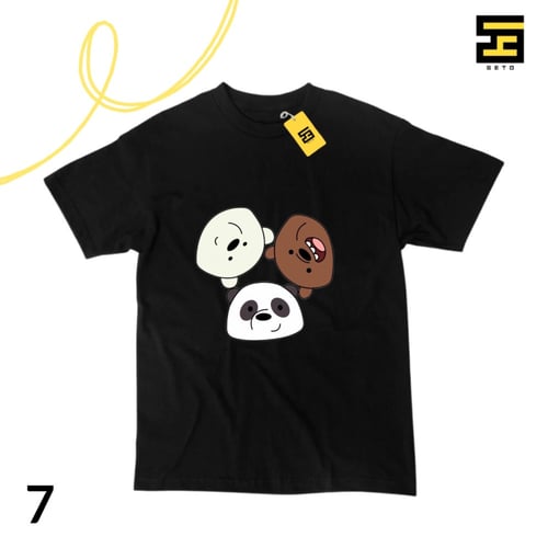 تيشيرتات-Bare bears