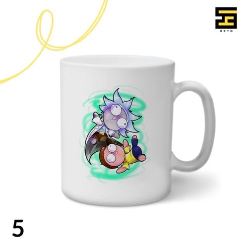 اكواب-rick and morty