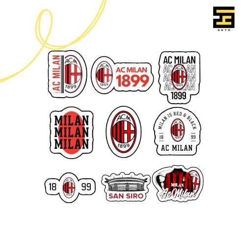 ستيكرات- نادي اسي ميلان