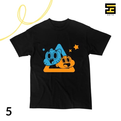 تيشيرتات-شخصيات غامبول