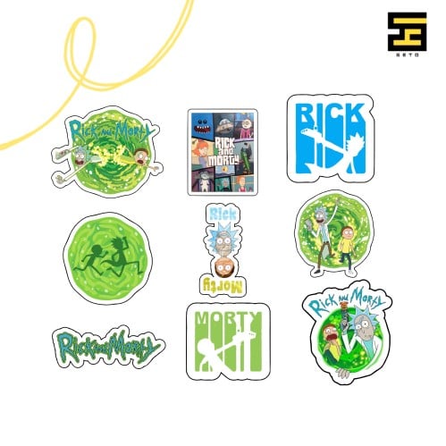 ستيكرات- rick and morty