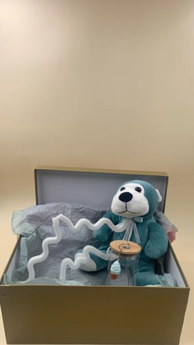 بوكس دمية القرد