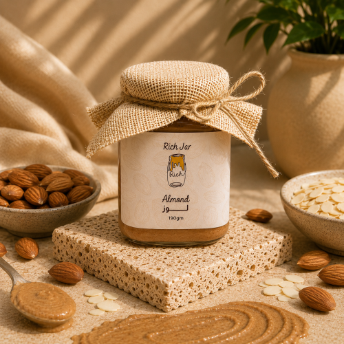 زبدة اللوز الصحية - 190g
