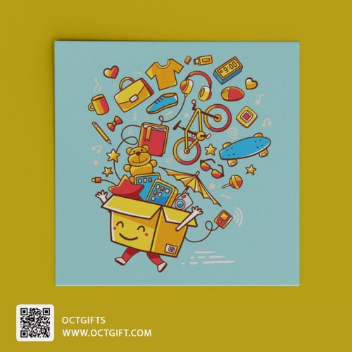 بطاقة اهداء - المفاجأة