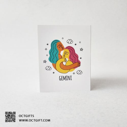 بطاقة برج الجوزاء